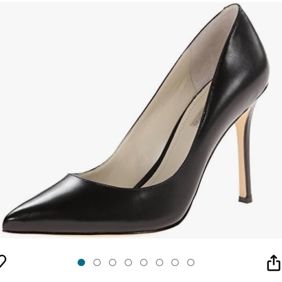 BCBG Treasure black pointed toe pumps - Picture 5 of 14